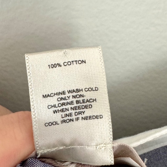 Loft Striped Blue/White Ruffle Tank Top Women's‎ Small - Picture 8 of 9